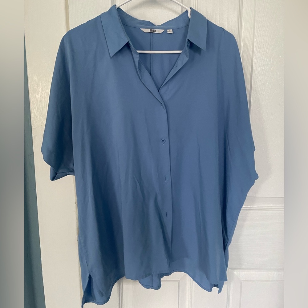 UNIQLO Blue Button Down Shirt